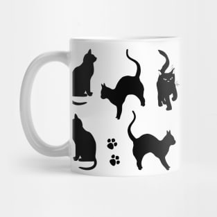 Cat Silhouettes Mug